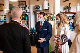Nozze principe di Borbone a Monreale, i futuri sposi ricevuti in municipio