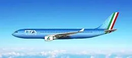 Ita Airways debutta con aerei azzurri con il tricolore sulla coda