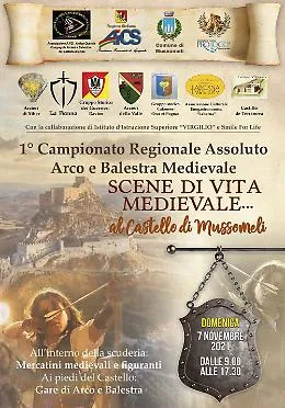 Tutto pronto per il primo Campionato regionale assoluto di Arco e balestra medievale