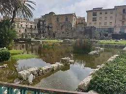Siracusa, il tempio di Apollo &egrave; allagato (e non si possono usare le idrovore)