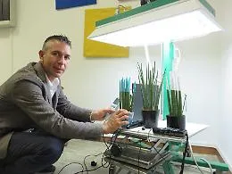 L'idea geniale di Carlo Trigona: &laquo;Sensori elettronici al silicio? Meglio le piante&raquo;