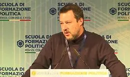Salvini: &laquo;Da futuro candidato premier non posso collegarmi dall'aula bunker di Palermo&raquo;
