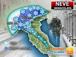 Meteo, in arrivo la "tempesta dell'Immacolata"