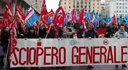 Ai sindacati la manovra non piace, proclamato sciopero generale di 8 ore per il 16 dicembre