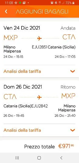 Tariffe dei voli alle stelle per i fuori sede