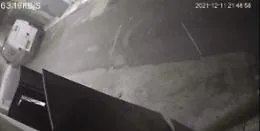 Ravanusa, il fragore dell'esplosione nel video di una telecamera di sorveglianza