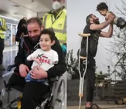 Mutilati per guerra in Siria, nuova vita a Siena per Munzir e Mustafa