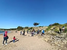 Marevivo, spiaggia di "Timpi Russi" ripulita da ogni tipo di rifiuto