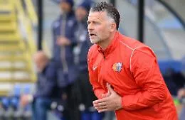 Catania, mano pesante del giudice sportivo: il tecnico Baldini squalificato per tre giornate