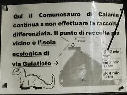 Catania: "Se la differenziata non va da Maometto..."