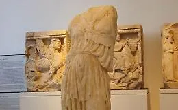 La Dea Atena esposta al museo Salinas per quattro anni