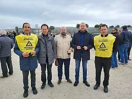 Sp 32 ferita aperta. Sit in di protesta del Cartello Sociale