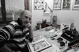 Etna Comis, Angelo Stano, storico disegnatore di Dylan Dog, &egrave; il primo super ospite