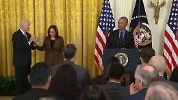 Obama torna allla Casa Bianca e scherza con Biden: &laquo;Grazie vice presidente&raquo;