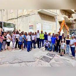 Dato il via alla posa della prima pietra per i lavori di riqualificazione del quartiere "Mar&agrave;"