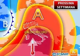 Ancora caldo e afa con punte di 35 gradi e temporali di calore