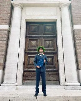 Le Fiamme Gialle festeggiano Giorgio Avola