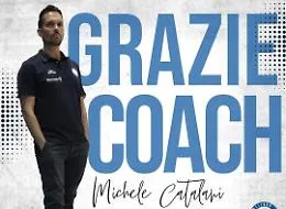 Divorzio tra Fortitudo Agrigento e il coach Michele Catalani