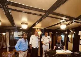 L'Amerigo Vespucci rende omaggio a Falcone e a Borsellino