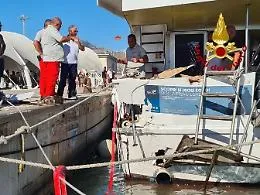 Trapani, collisione in porto tra  due navi (una con passeggeri a bordo)