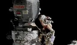 AstroSam, passeggiata spaziale interrotta un'ora prima