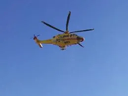 Atterraggio pesante di un elicottero a Sondrio: quattro feriti, nessun morto