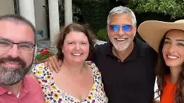 Una giornata con George e Amal nella villa sul Lago di Como