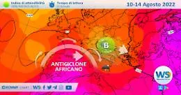 Le previsioni del tempo per Ferragosto, si va verso il ritorno del caldo africano