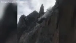Gigantesca frana sul Monte Bianco: &laquo;Blocchi di roccia grandi come case&raquo;