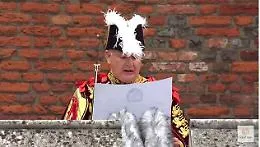 Carlo diventa re del Regno Unito, la proclamazione