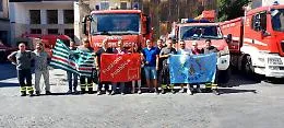 I vigili del fuoco di Catania allo stremo: &laquo;Turni anche di 36 ore&raquo;