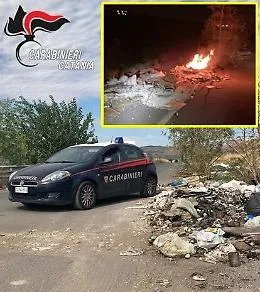Patern&ograve;, si libera dei rifiuti e poi appicca il fuoco: denunciato macellaio