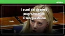 Tutto quello che ha detto Giorgia Meloni in meno di un minuto