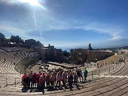 Teatro Antico di Taormina e Parco Naxos, raddoppiato il numero dei visitatori