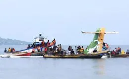 Tanzania, Atr si schianta sul Lago Vittoria: 19 morti