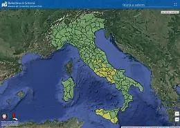 Tempo instabile: allerta gialla su parte della Sicilia