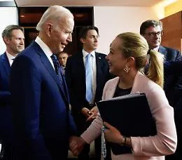 G20:Meloni,con Biden ci siamo promessi di rivederci presto