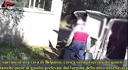 Rubava carburante dalla ditta dove lavorava, arrestato operaio di Patern&ograve;