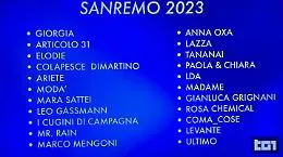Sanremo 2023, Amadeus ha annunciato i big in gara