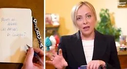 Meloni inaugura sui social gli &ldquo;Appunti di Giorgia&rdquo; parlando di Lukoil: &laquo;A Priolo salvati 10.000 posti di lavoro&raquo;