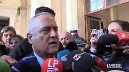 L'omaggio di Lotito a Mihajlovic, poi cita Vialli: &laquo;Troppe malattie tra calciatori, bisogna approfondire&raquo;