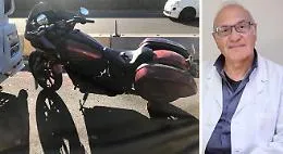 Il medico schiacciato da un Tir dopo essere caduto dalla moto: ancora incerta la dinamica dell'incidente mortale