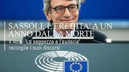 David Sassoli, l'eredit&agrave; a un anno dalla morte
