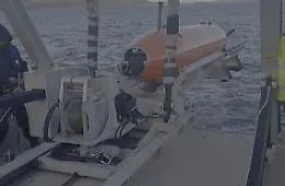 Il robot subacqueo nei fondali di Panarea per studiare il cambiamento climatico