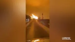Lituania, esplode gasdotto vicino autostrada: probabile incidente tecnico