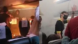 Scoppia una power bank sull'aereo: paura tra i passeggeri
