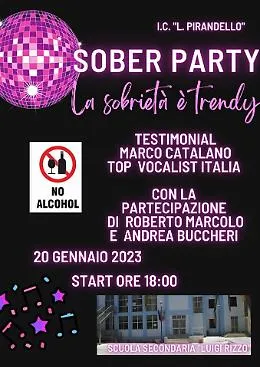 Un party analcolico all'Ic Pirandello di Porto Empedocle