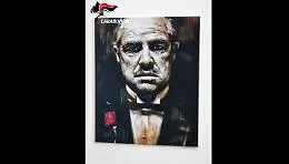 Messina Denaro, nel covo anche il poster de Il Padrino