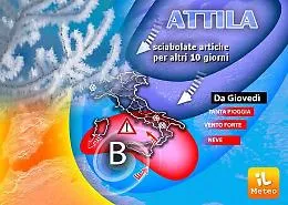 Meteo, breve pausa del freddo, ma poi il gelo torna per altri dieci giorni