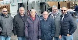 Cianciana, sopralluogo dei dirigenti dello Iacp nello stabile di via Cimarosa
